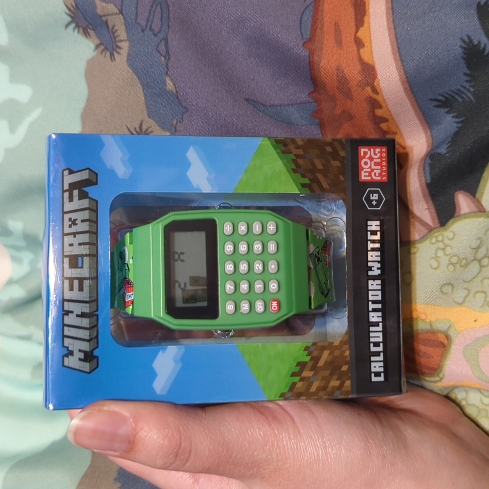 Minecraft calculator watch